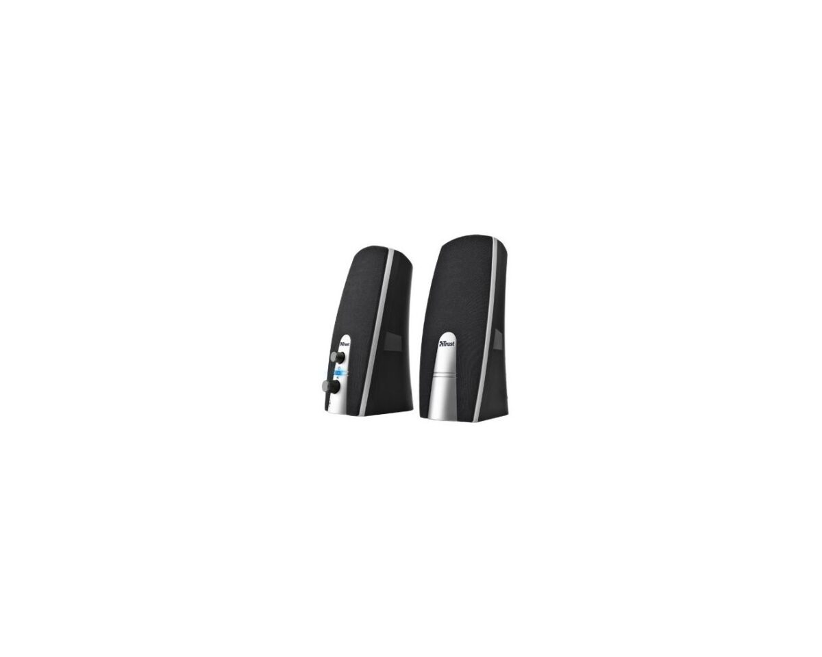Alternative view of Altavoces Trust Mila 2.0 5W 3.5mm Negros (16697)