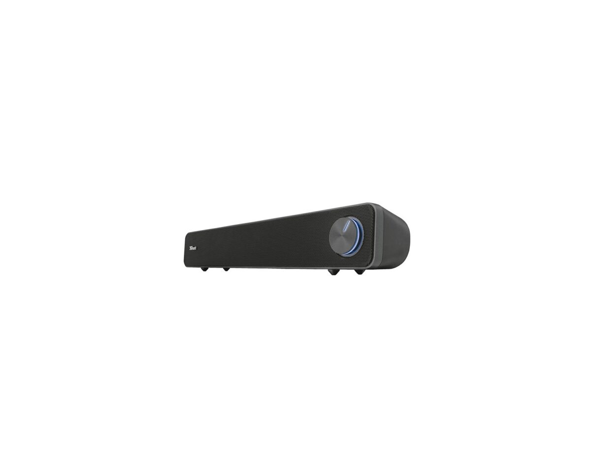 Alternative view of Barra de Sonido Trust Arys 12W 2.0 PC Negra (22946)