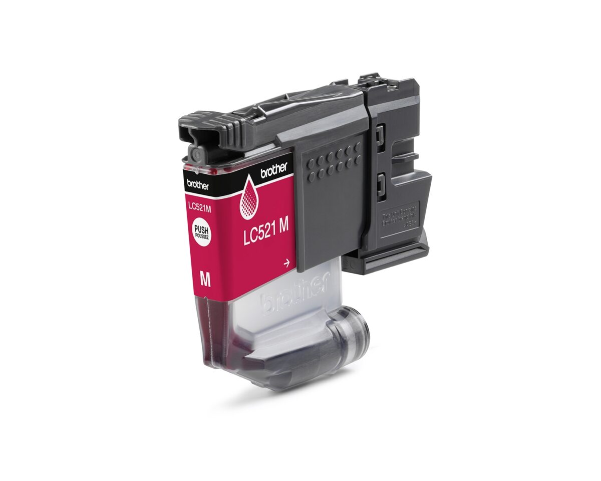 Alternative view of Tinta BROTHER Magenta 500 páginas (LC521M)
