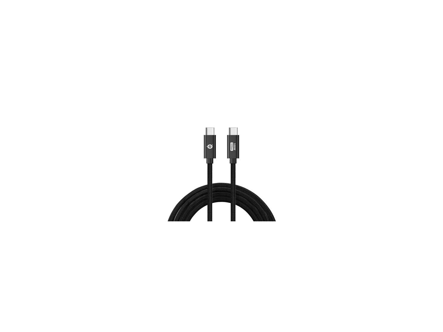Cable CONCEPTRONIC USB-C M/M 100W 2m Negro (ETTA02B20) - Imagen 3