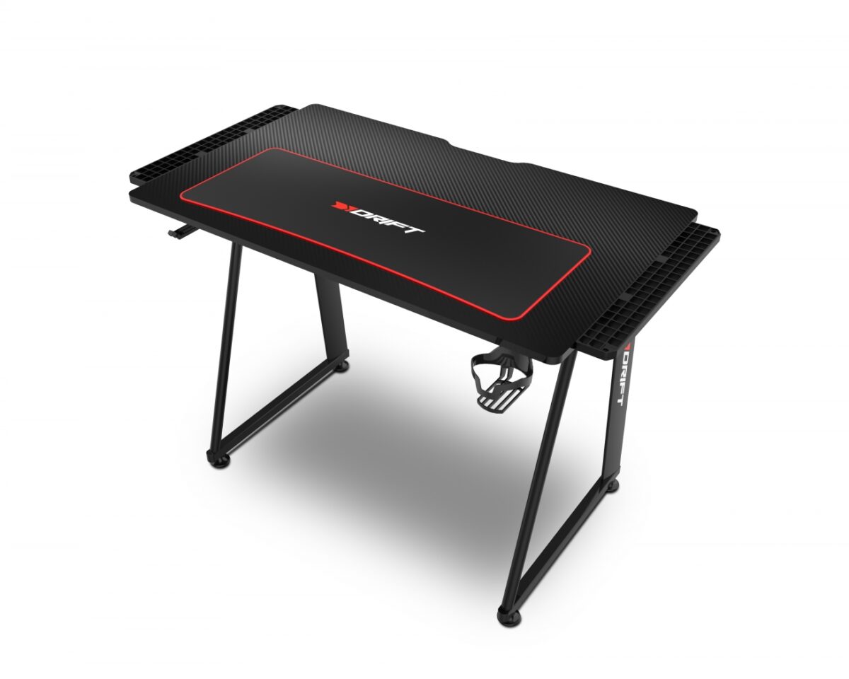 Alternative view of Mesa Gaming Drift DZ75 Máx. 100kg Negra (DRDZ75)