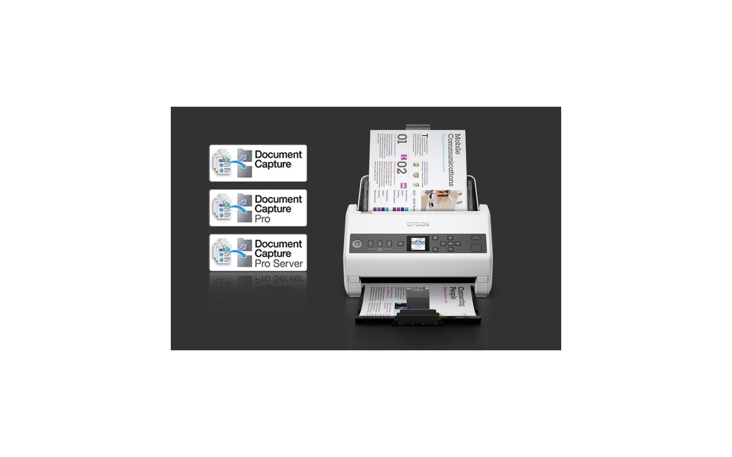 Escáner Epson DS-730N A4 Color USB Dúplex (B11B259401) - Imagen 3