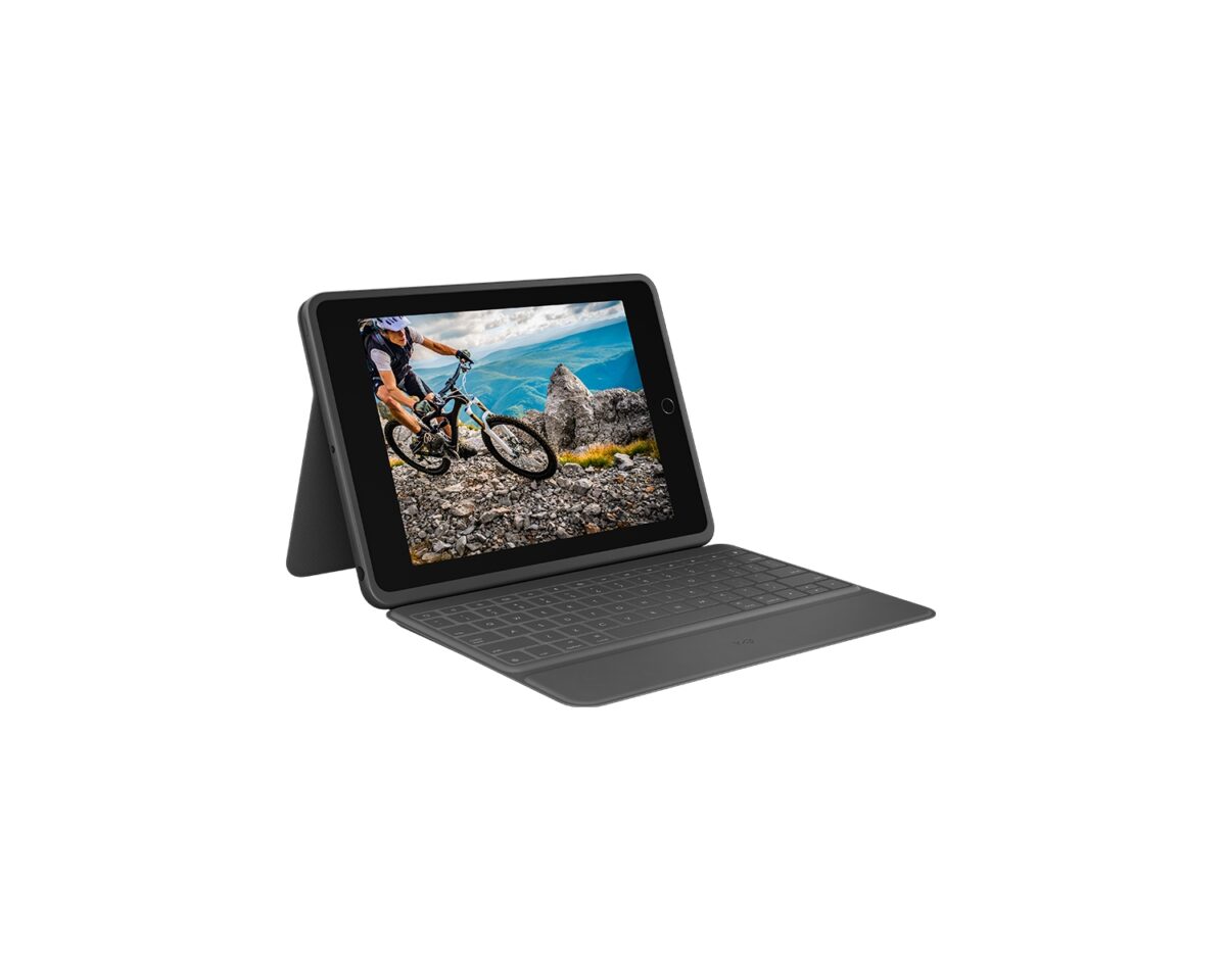 Alternative view of Funda+Teclado LOGITECH iPad Gen7 Grafito (920-009317)