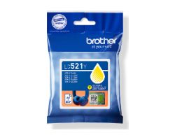 Tinta BROTHER Amarillo 500 páginas (LC521Y)