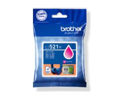 Tinta BROTHER Magenta 500 páginas (LC521M)