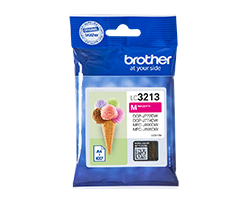 Tinta BROTHER Magenta 400 páginas (LC3213M)