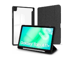 Funda Subblim Clear Shock Case Samsung A11+ 11" Negra