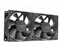 Ventilador Tacens Anima 8x8 Pack 2 Negro (AF8X2)