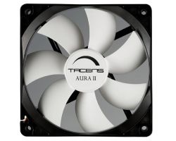 Ventilador TACENS 120mm Negro/Blanco (AURAII12)