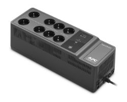 S.A.I. APC 650VA 400W 8xSchuko USB Negra (BE650G2-GR)