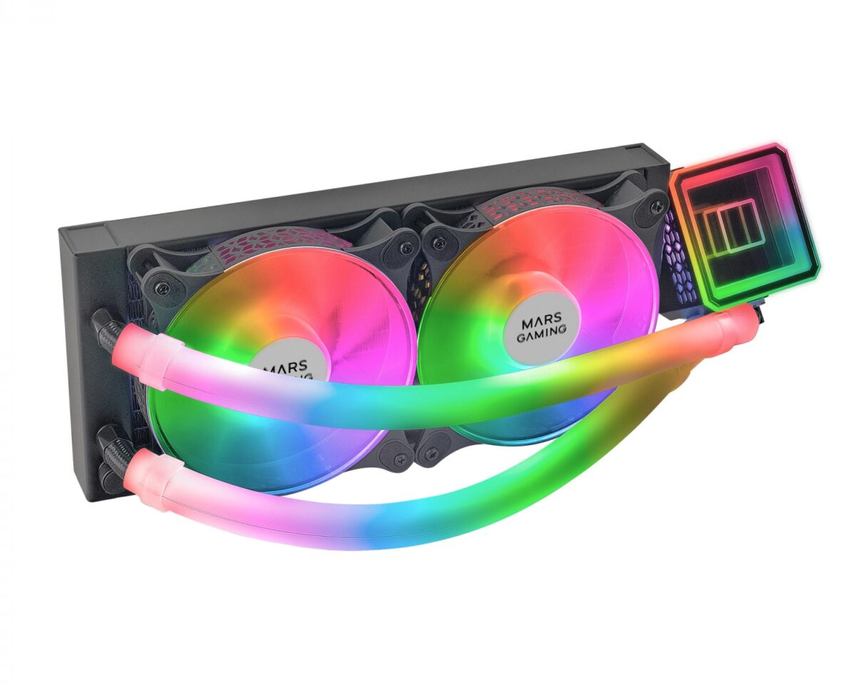 Alternative view of Ref. Liquida CPU Mars Gaming ARGB Negra (MLULTRA240)