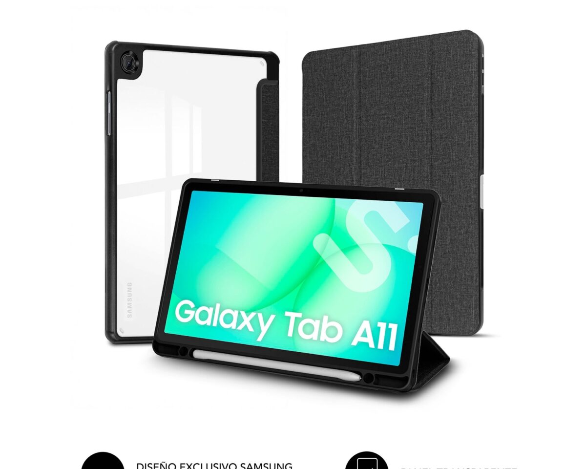 Alternative view of Funda Subblim Clear Shock Case Samsung A11 8.7" Negra
