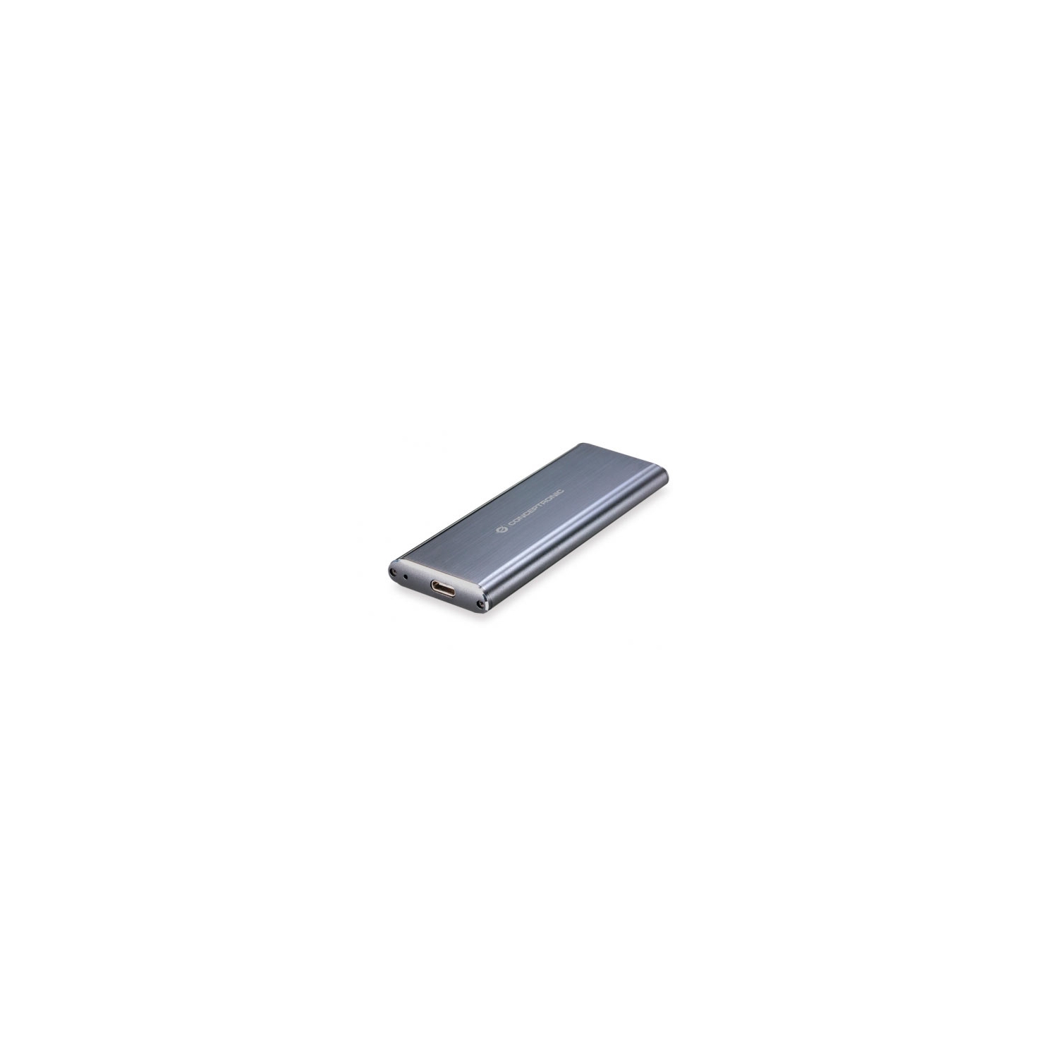 Caja CONCEPTRONIC SSD M.2/SATA USB-C 3.1 Gris (HDE01G) - Imagen 2