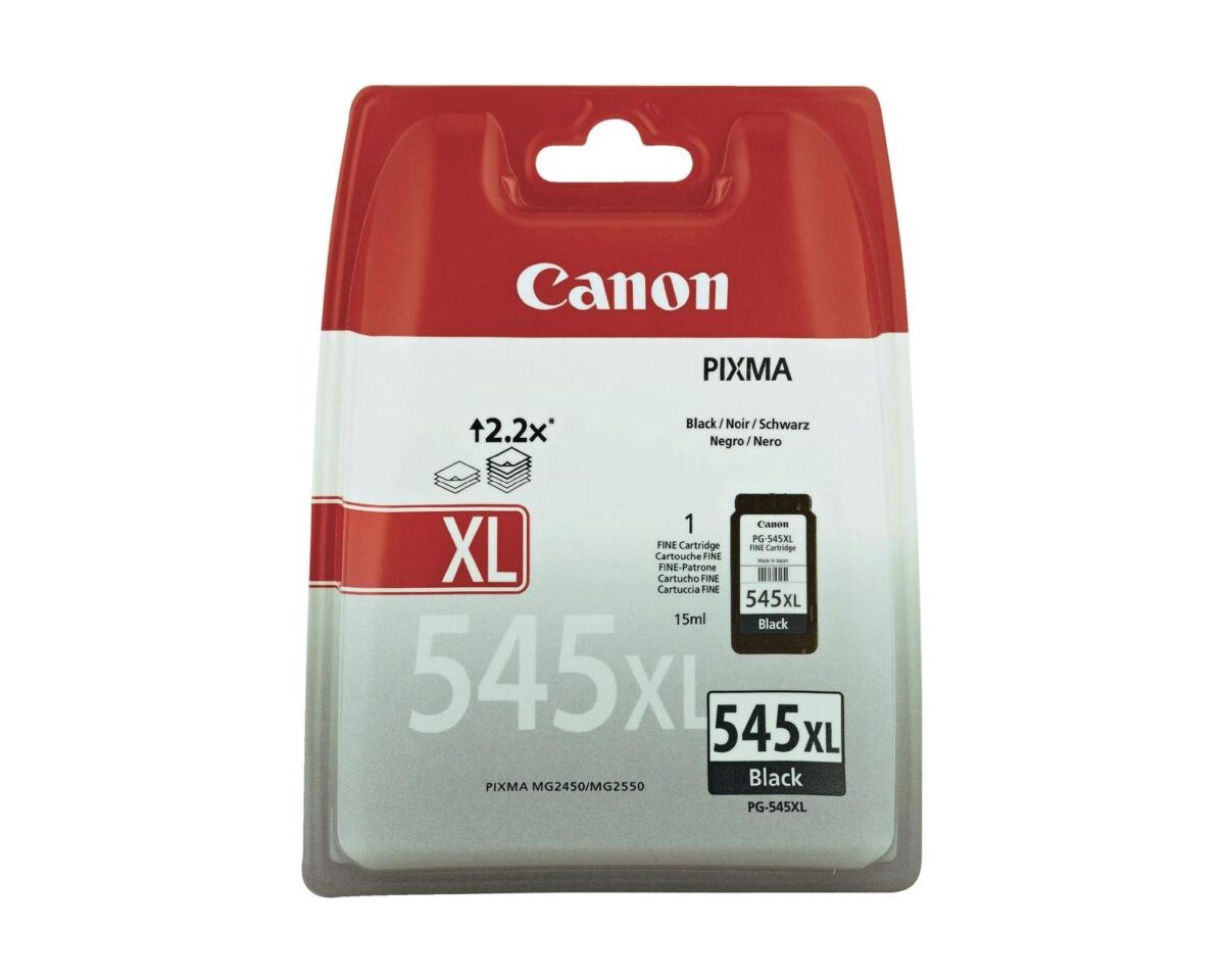 Alternative view of Tinta Canon PG-545XL Negro 15ml 400 páginas (8286B001)