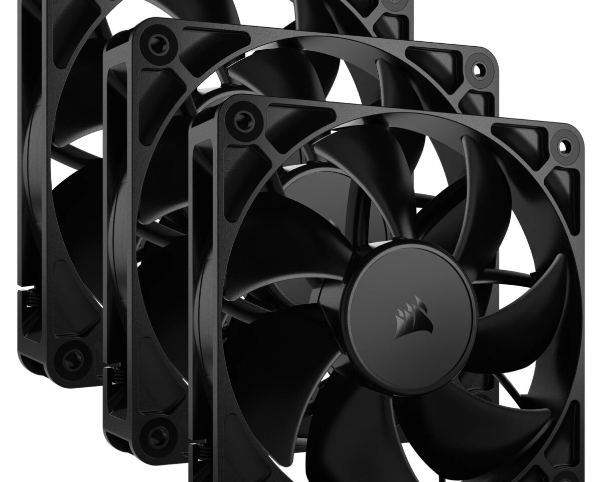 Alternative view of Ventilador Corsair RS120 Pack 3 Negro (CO-9050189-WW)