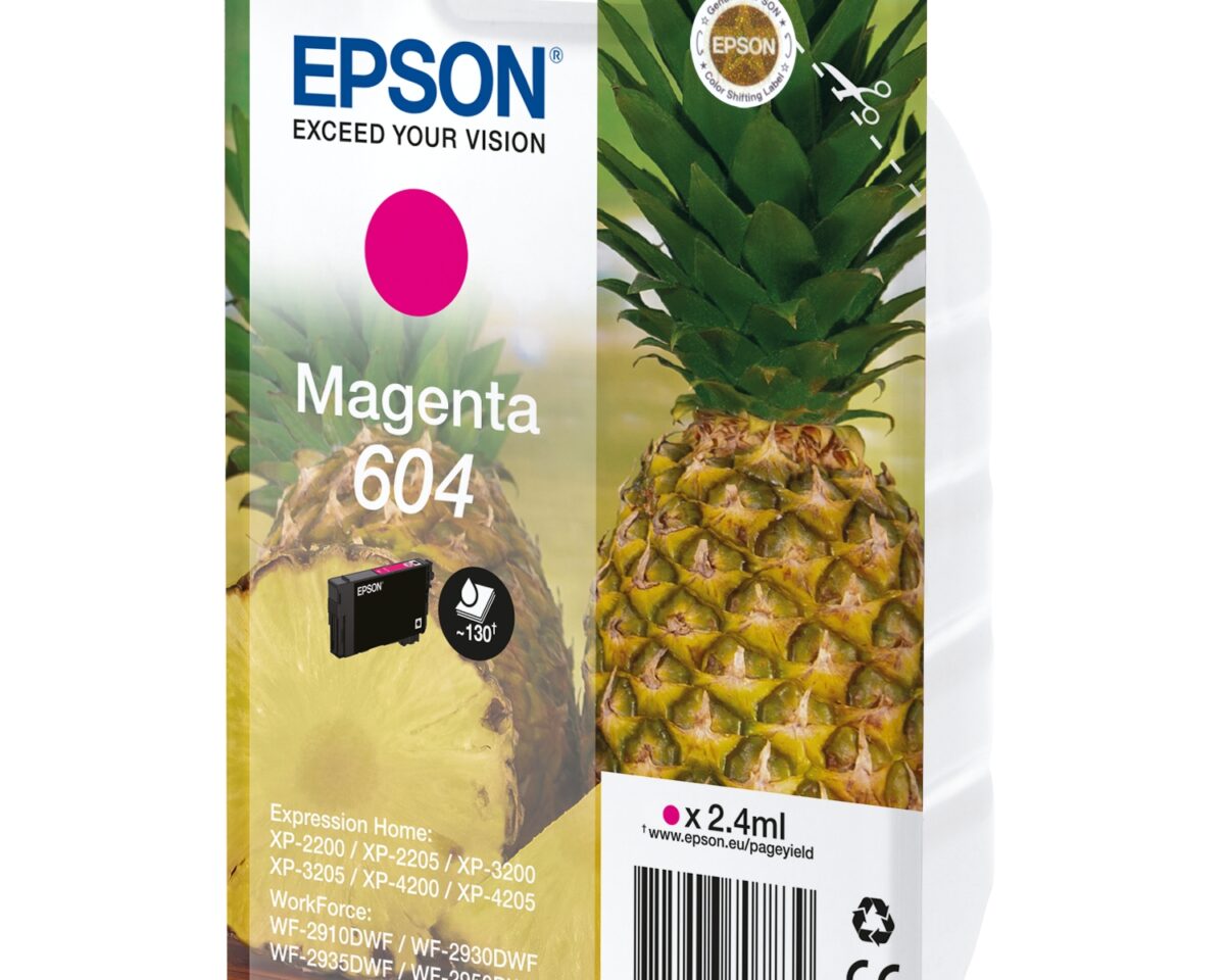 Alternative view of Tinta Epson 604 Magenta 2.4ml (C13T10G34020)