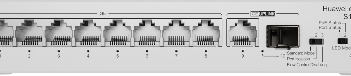 Alternative view of Pto Acceso Huawei S110-8P2ST 8xRJ45 1xSFP (98012269)