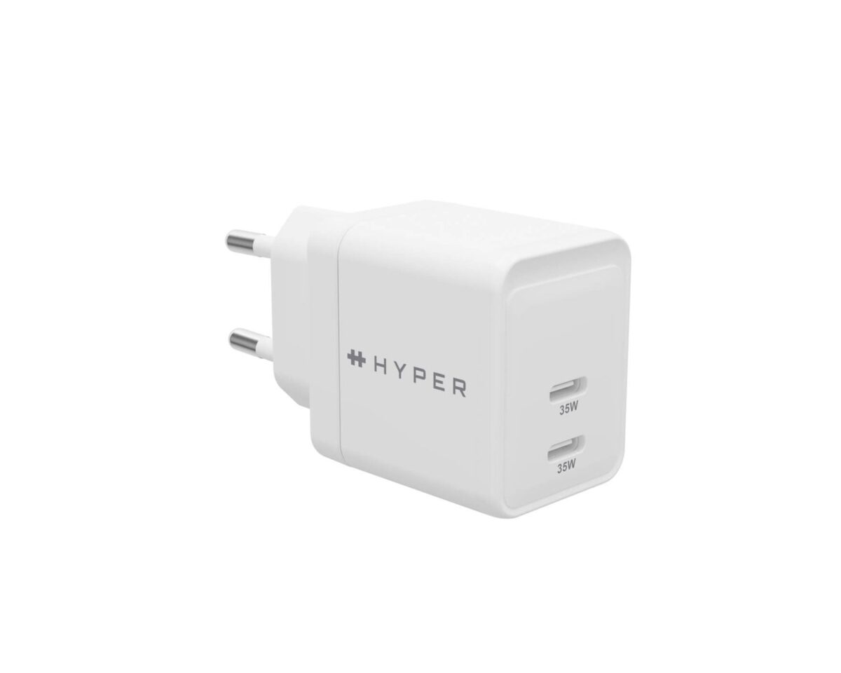 Alternative view of Cargador TARGUS HyperJuice 2xUSB-C 35W Blanco (HJG35EU)