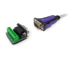 Adaptador EQUIP USB-A a DB9 Cable 1.5m Gris (133387)