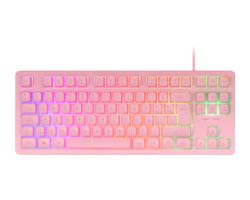 Teclado Mars Gaming TKL H-Mech USB FRGB Rosa (MK023PES)