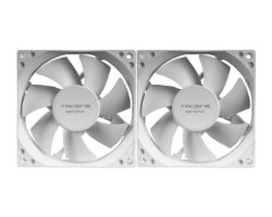 Ventilador TACENS Anima 8cm 2 Unidades Blanco (AF8X2W)