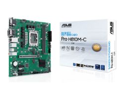 ASUS PRO H810M-C-CSM: (1851) DDR5 HDMI VGA DVI DP mATX