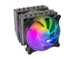 Ventilador CPU Mars Gaming Dual ARGB Negro (MCPUXT)