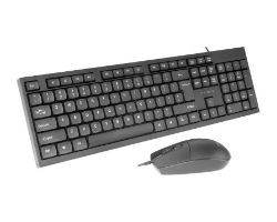 Teclado+Ratón TACENS USB 1600dpi Negro (ACP02ES)
