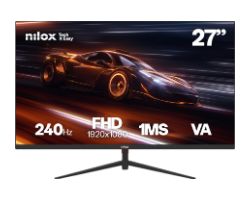 Monitor NILOX 27" 240Hz VA FHD Negro (NXM27FHD2401)