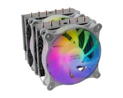 Ventilador Mars Gaming 300W Dual ARGB Blanco (MCPUXTW)