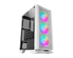 Caja Mars Gaming FRGB ATX mATX Mini-ITX Blanca (MCCW)