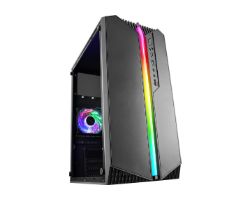 Caja Compacta Mars Gaming ARGB S/F mATX Negra (MCS1)