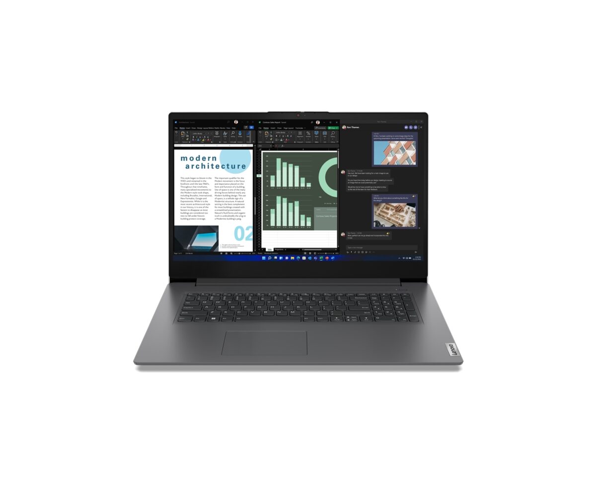 Alternative view of Lenovo V17 G4 i7 16Gb 512Gb 17.3" W11 Gris (83A2004JSP)