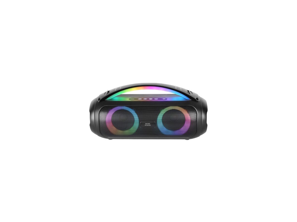 Alternative view of Altavoz Mars Gaming RGB 50W 3.5mm BT Negro (MSPULSE)