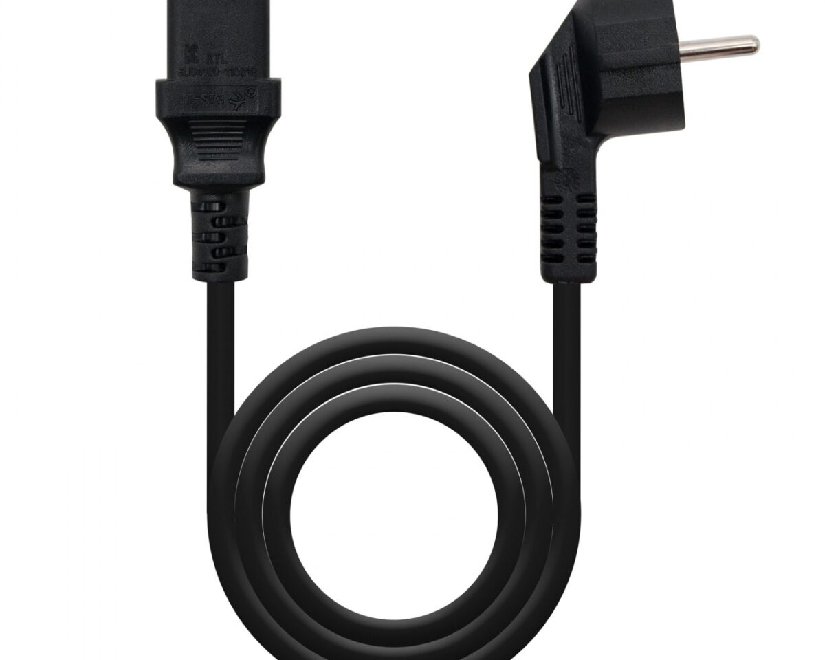 Alternative view of Cable CPU Nanocable CEE7/M-C13/H 2m (10.22.0102-L2)