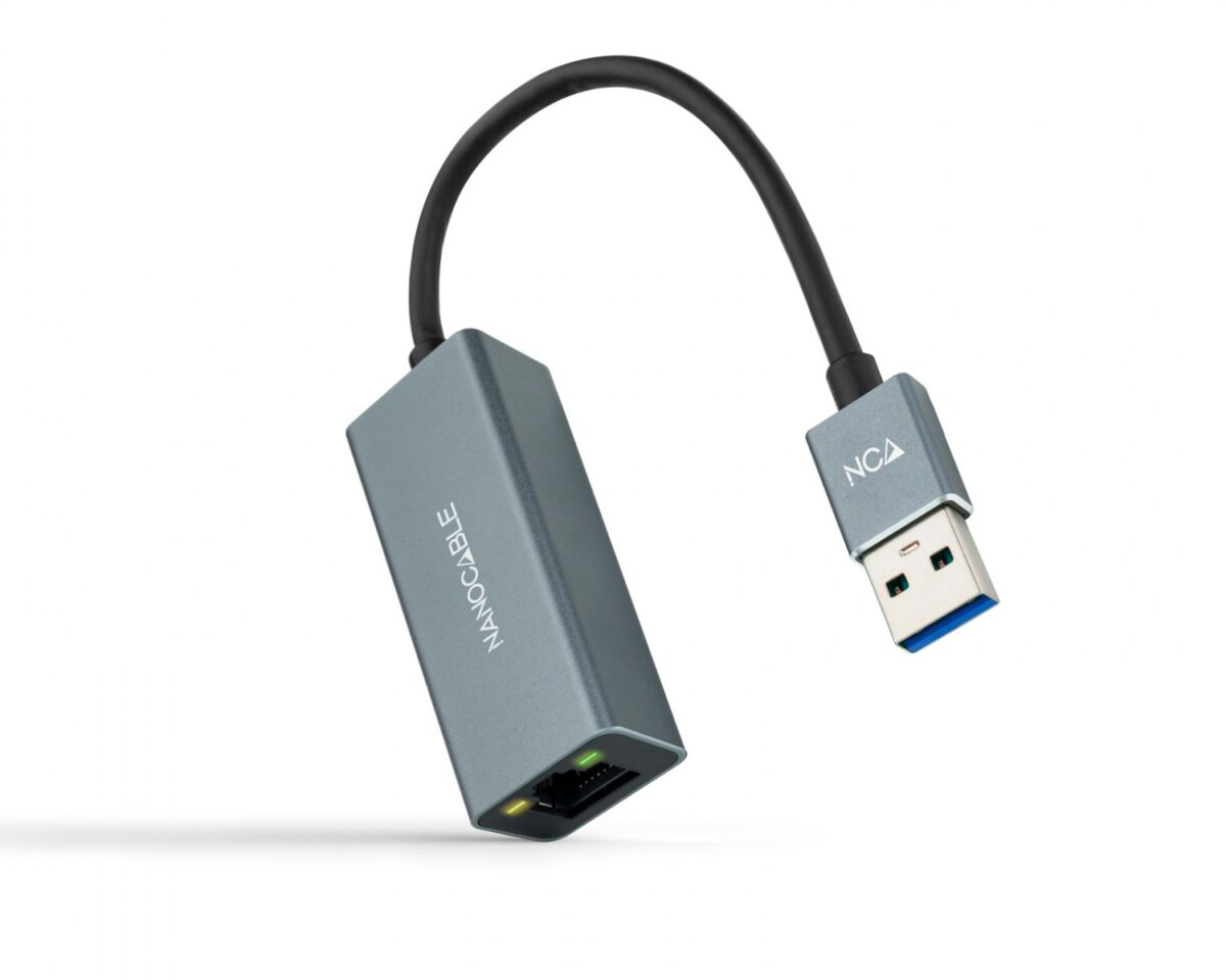 Alternative view of Adaptador Nanocable USB 3.0 a RJ45 Gris (10.03.0405)