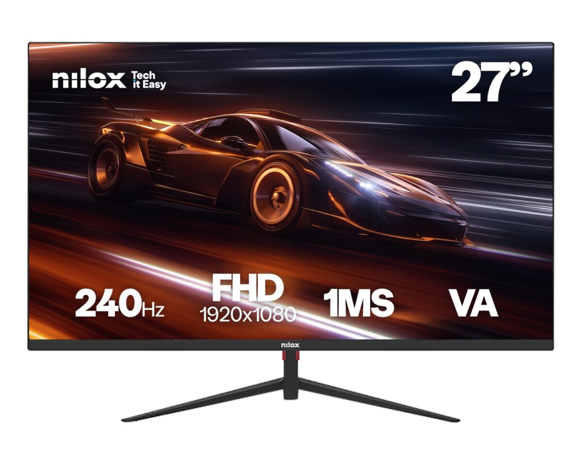 Alternative view of Monitor NILOX 27" 240Hz VA FHD Negro (NXM27FHD2401)
