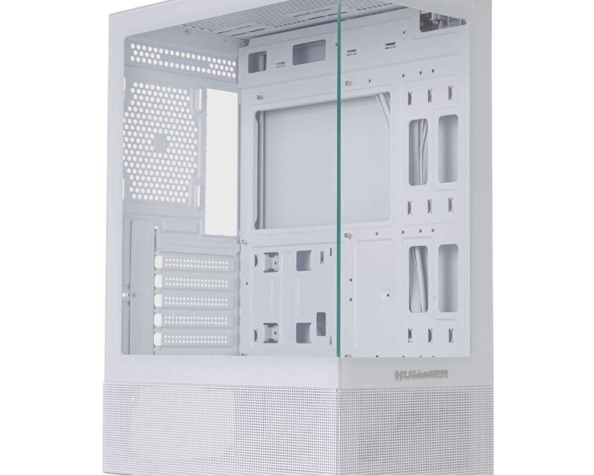 Alternative view of Caja NOX Hummer ARGB ATX mATX Blanca (NXHUMMERVSNWH)
