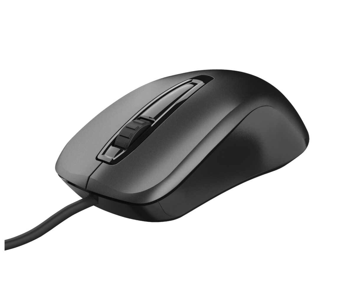 Alternative view of Ratón Trust Carve Óptico USB-A 1600dpi Negro (23733)