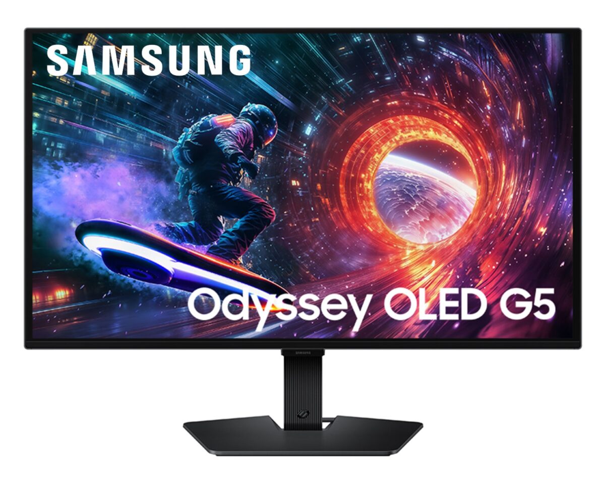 Alternative view of Monitor Samsung 27" OLED QHD 180Hz (LS27FG502SUXEN)