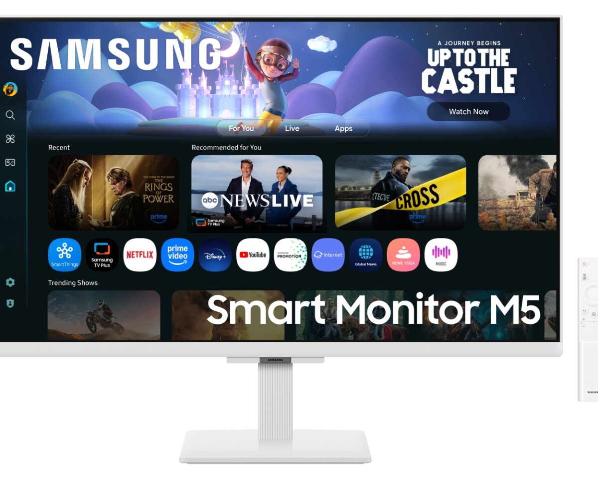 Alternative view of Monitor Samsung Smart M50F 27" FHD HDMI(LS27FM501EUXEN)
