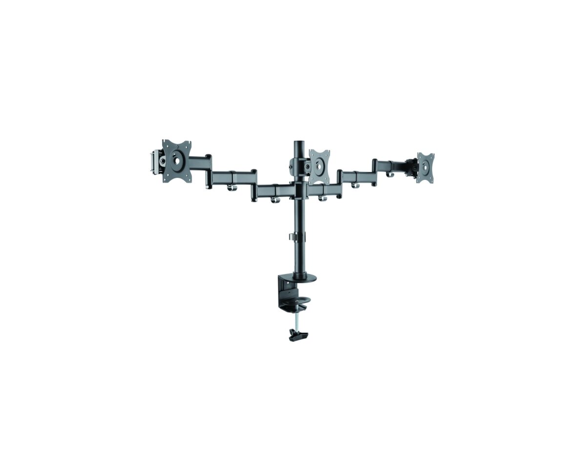 Alternative view of Soporte Mesa TooQ 13"-27" Gira/Inclina 8Kg (DB1327TN-B)