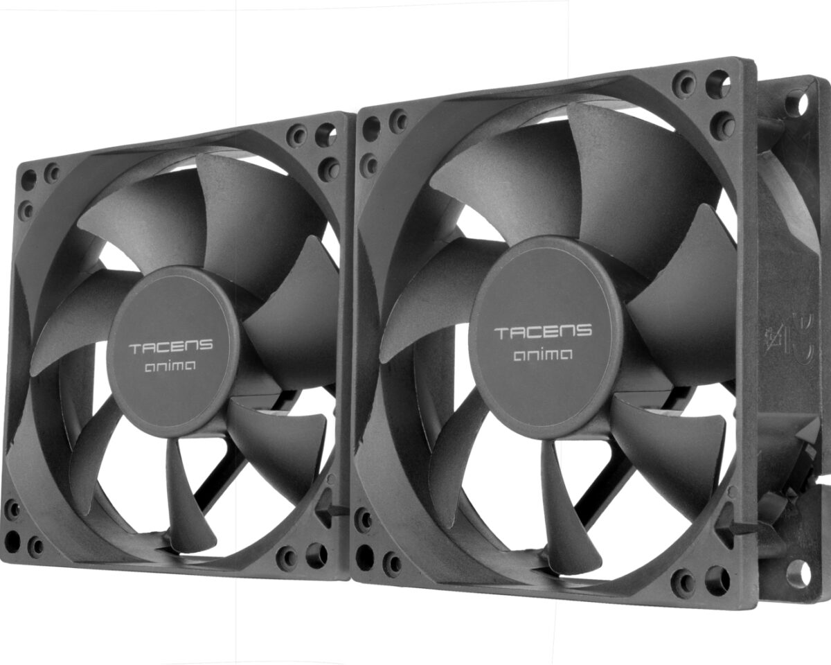 Alternative view of Ventilador Tacens Anima 8x8 Pack 2 Negro (AF8X2)