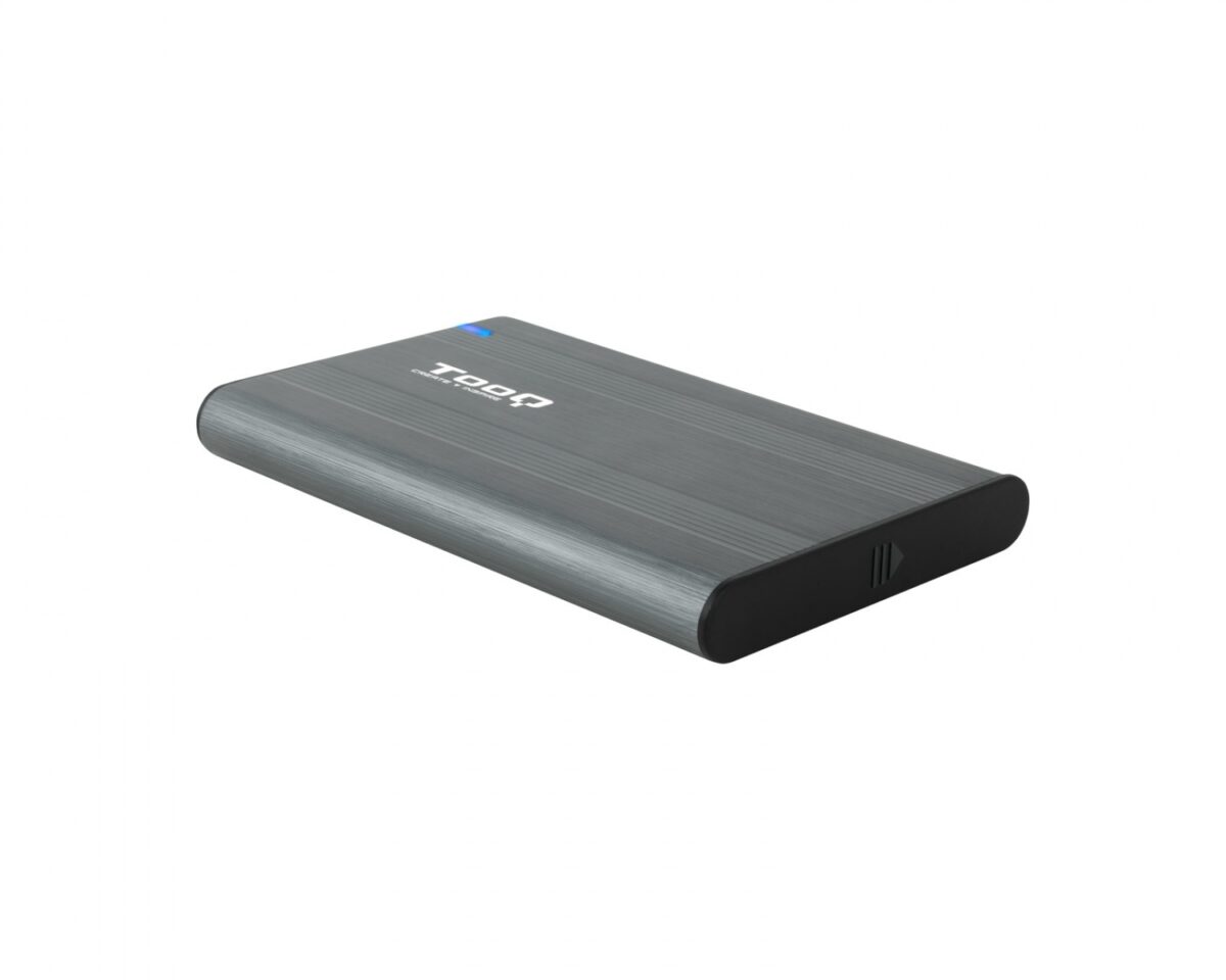Alternative view of Caja TooQ SSD/HDD 2.5" SATA USB 3.0 Gris (TQE-2503G)