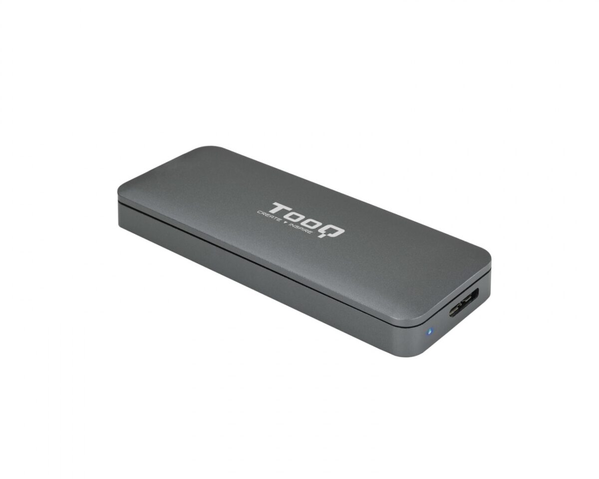Alternative view of Caja TooQ SSD M.2 SATA USB 3.0 Gris (TQE-2281G)