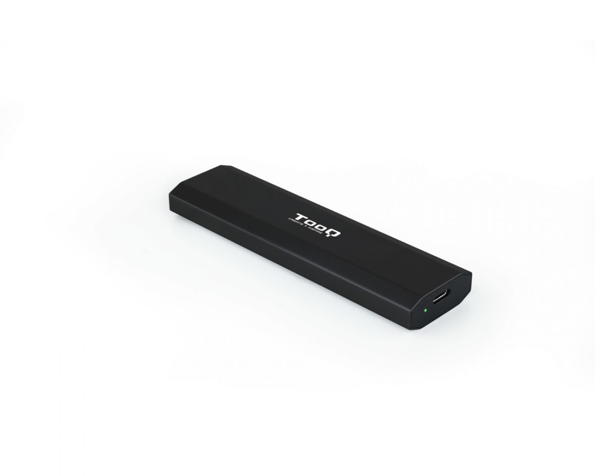 Alternative view of Caja TooQ SSD M.2/PCIe USB-C 3.0 Negro (TQE-2223B)