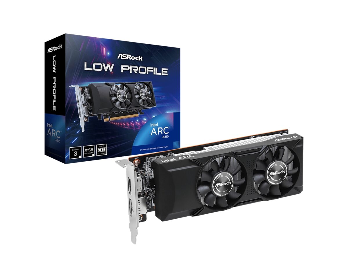Asrock Intel Arc A310 Low Profile 4GB GDDR6