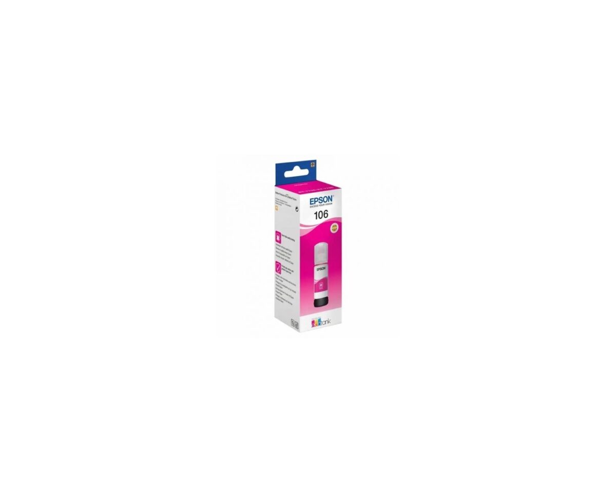 Alternative view of Tinta Epson EcoTank 106 Magenta 70ml (C13T00R340)