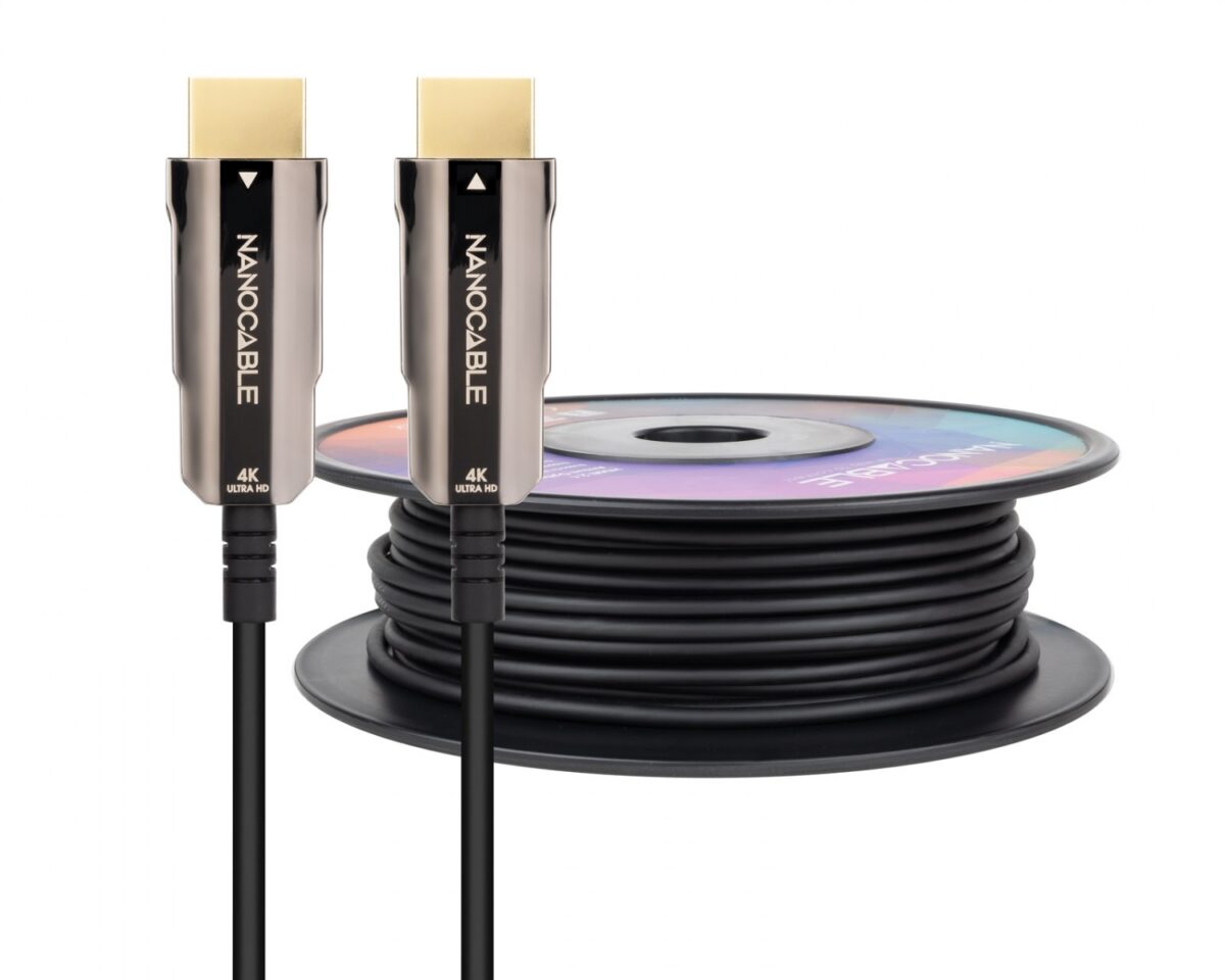 Alternative view of Nanocable HDMI A/M a HDMI A/M 100m Negro (10.15.2099)