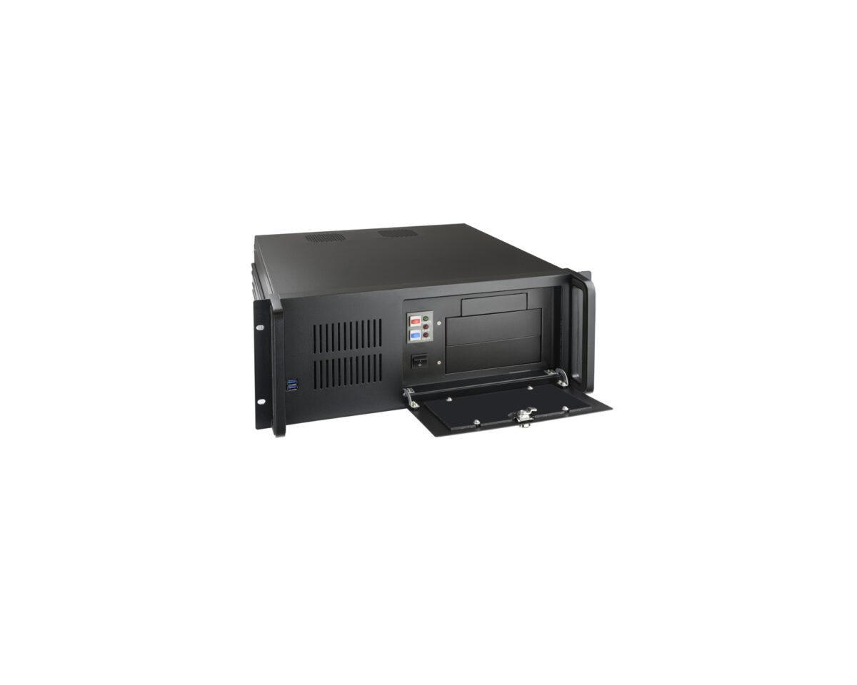 Alternative view of Caja Rack TOOQ 19" 4U 13 Bahías Negra (RACK-406N-USB3)